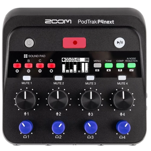 Zoom - PodTrak P4next hordozható felvevő