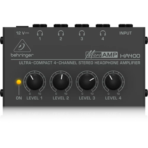 Behringer - HA400 Microamp Stereo fejhallgató erősítő