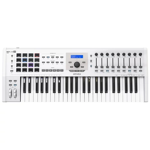 Arturia - KeyLab mkII 49 White, szemből
