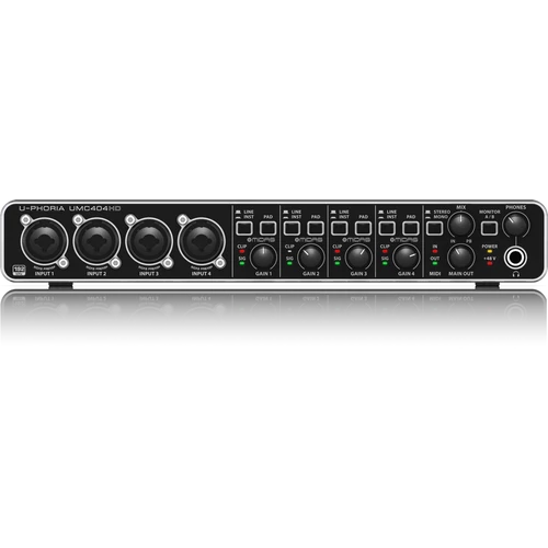 Behringer - UMC404HD U-Phoria külső USB hangkártya