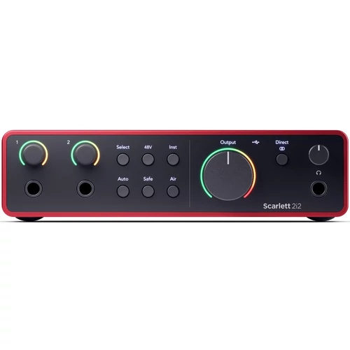 Focusrite - Scarlett 2i2 4th Gen audio interfész