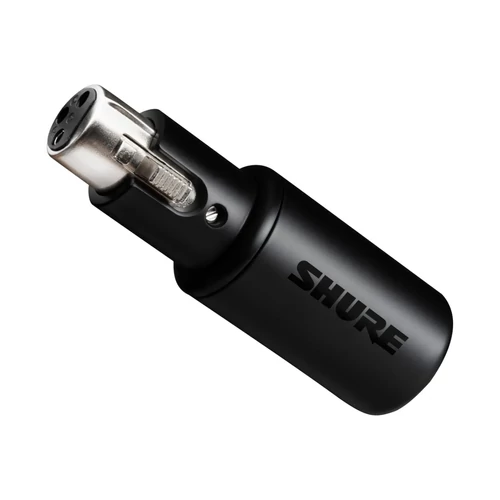 Shure - MVX2U Digitális audio interfész, XLR bemenet, 3,5mm jack fejhallgató kimenet, USB-C kábellel, GEN 1