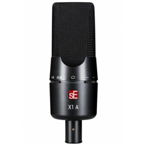 sE Electronics - X1 A nagymembrános kondenzátor mikrofon, szemből