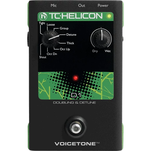 TC Helicon - VoiceTone D1 Szólam vastagító pedál