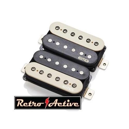 EMG - Hot 70 Zebra Set Gitár pickup szett, zebra, Retro Active