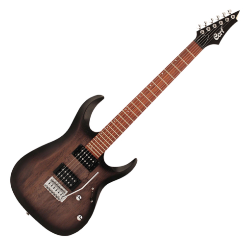 Cort - X100OPBK elektromos gitár, fekete burst