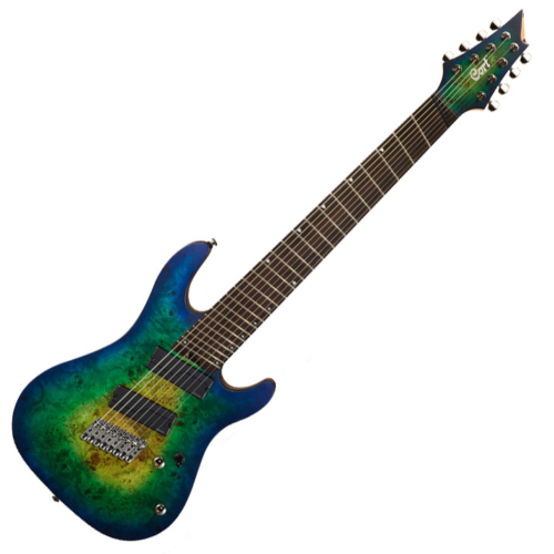 Cort - Co-KX508MS-MBB el.gitár, Multi Scale, kék burst