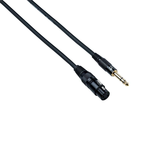 Bespeco mikrofonkábel jack-XLR, 1,5m
