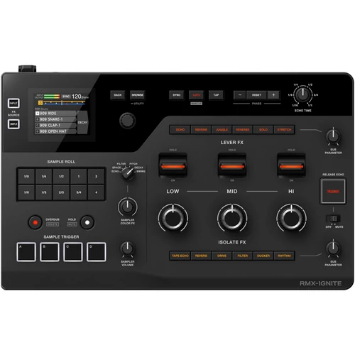 AlphaTheta - RMX-Ignite effektor és sampler
