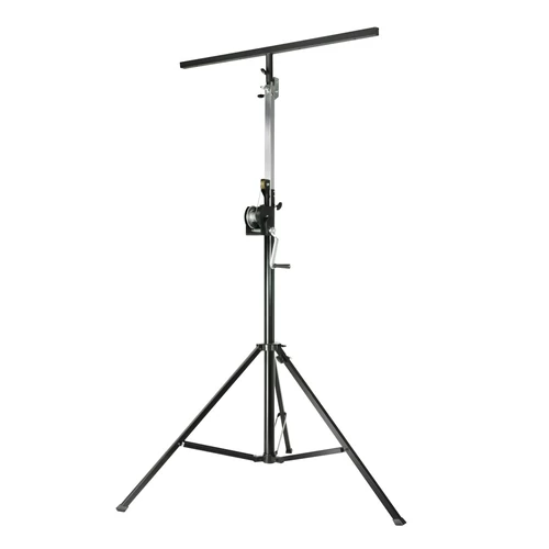 WorldMix - Stands SWU 400 T Kurblis Fényállvány/Hangfal állvány T-Bar Fekete