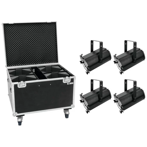 EUROLITE Set 4x LED THA-120PC Theater-Spot + Case