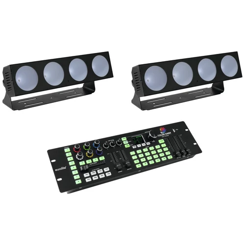 EUROLITE Set 2x LED CBB-4 + DMX LED Color Chief Controller