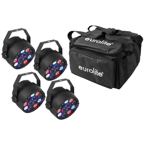 EUROLITE Set 4x LED PARty Spot + Soft-Bag