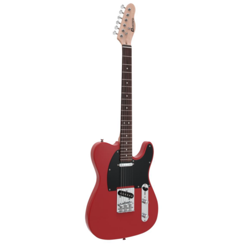 Dimavery - TL-401 elektromos gitár vörös színben