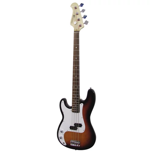 Dimavery - PB-320 E-Bass LH balkezes elektromos basszusgitár sunburst, szemből