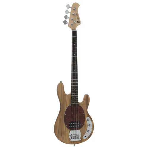 Dimavery - MM-501 E-Bass elektromos basszusgitár natúr, szemből