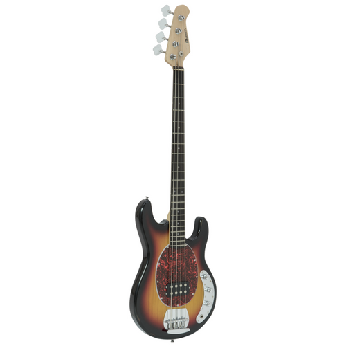 Dimavery - MM-501 E-Bass elektromos basszusgitár tobacco, szemből