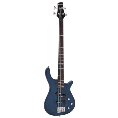 Dimavery - SB-321 E-BASS elektromos basszusgitár fényes kék