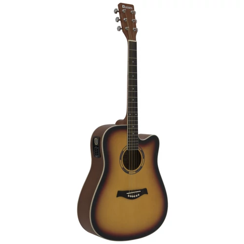 Dimavery - DR-520 Dreadnought gitár elektronikával sunburst