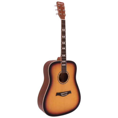 Dimavery - STW-40 Western gitár, sunburst színben