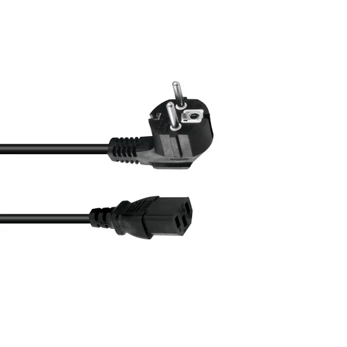 OMNITRONIC - IEC Power Cable 3x1.0 1.5m bk