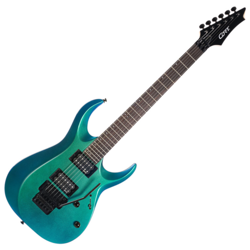 Cort - Co-X300-FBL el.gitár EMG PU kék