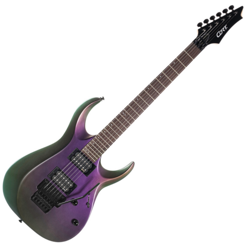 Cort - Co-X300-FPU el.gitár  EMG PU lila