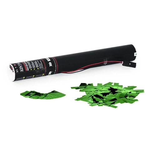 TCM FX Electric Confetti Cannon 50cm, green metallic