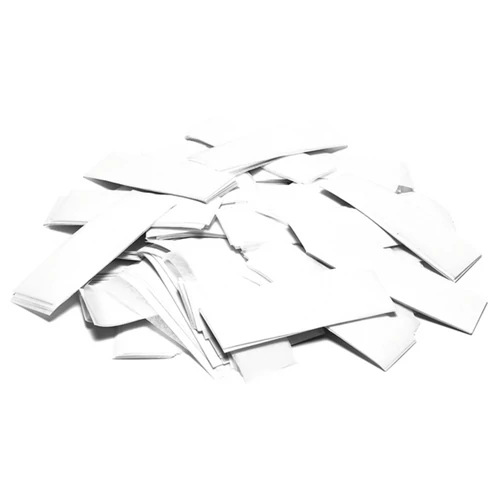 TCM FX Slowfall Confetti rectangular 55x18mm, white, 1kg