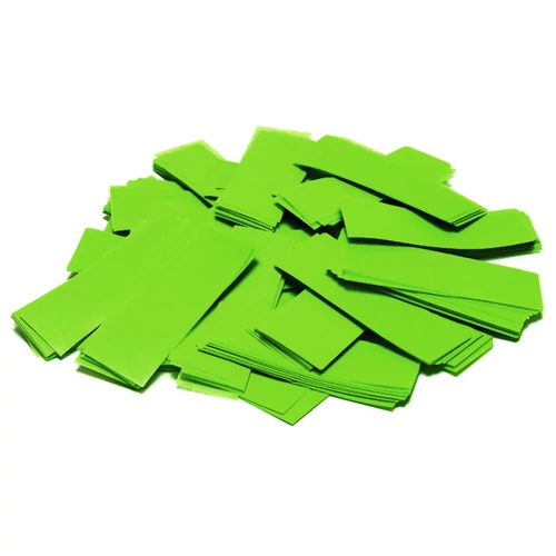 TCM FX Slowfall Confetti rectangular 55x18mm, light green, 1kg