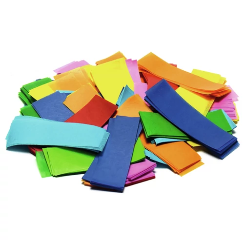 TCM FX Slowfall Confetti rectangular 55x18mm, multicolor, 1kg