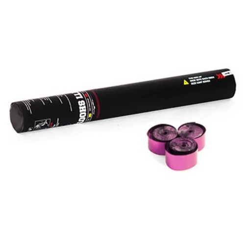 TCM FX Handheld Streamer Cannon 50cm, pink metallic