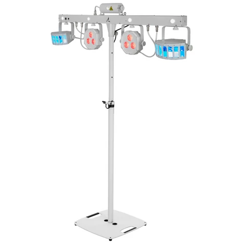 EUROLITE Set LED KLS Laser Bar FX Light Set white + BPS-2 Loudspeaker Stand white