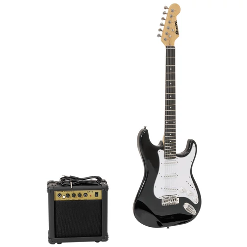 DIMAVERY EGS-1 Electric guitar set, black