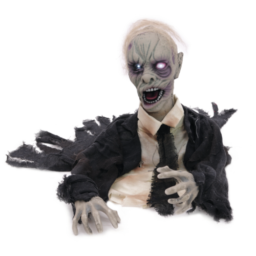 EUROPALMS - Halloween Zombie animated 43cm