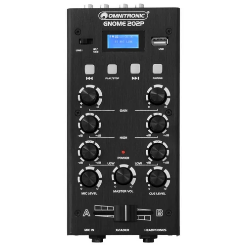 OMNITRONIC - GNOME-202P Mini Mixer black