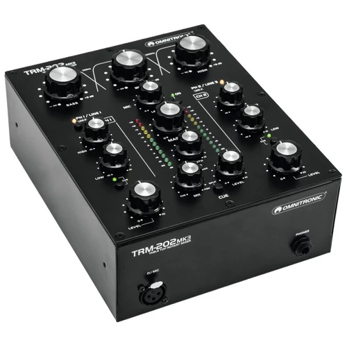 OMNITRONIC - TRM-202MK3 2-Channel Rotary Mixer