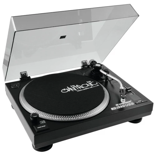 OMNITRONIC - BD-1390 USB Turntable bk