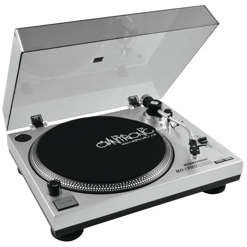 OMNITRONIC - BD-1380 USB Turntable sil