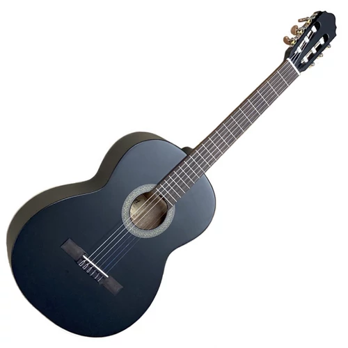 Cort - Co-AC100DX-BKS klasszikus gitár deluxe, matt fekete