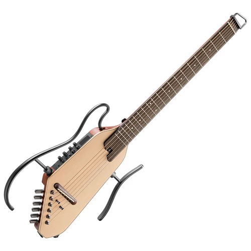 Donner - Do-Hush-I Pro NAT -EC6866- Hush-I Pro silent gitár, natúr fenyő