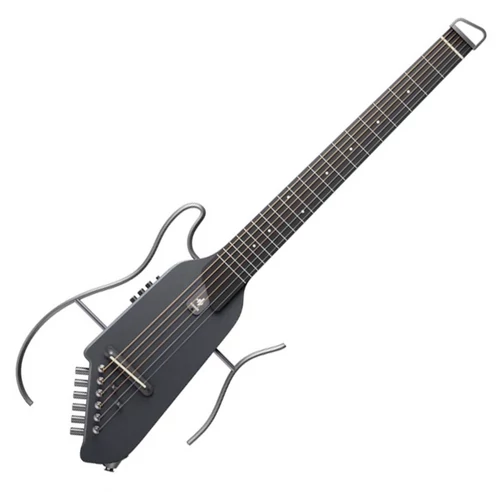 Donner - Do-Hush-I BK -EC1782- Hush-I silent gitár, fekete juhar