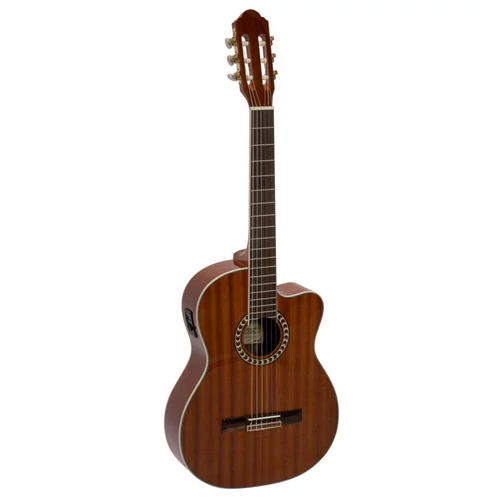 Dimavery - CN-300 Klasszikus gitár elektronikával mahagóni színben