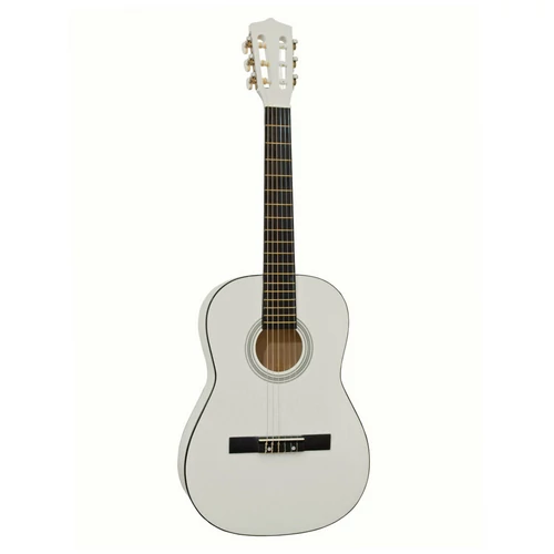 Dimavery - AC-303 3/4-es klasszikus gitár fehér színben