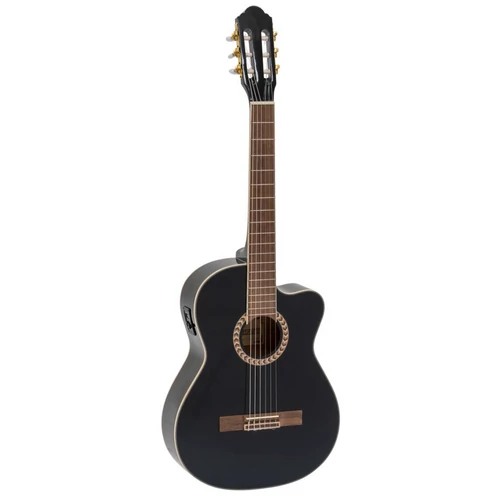 Dimavery - CN-600E Klasszikus gitár elektronikával fekete színben