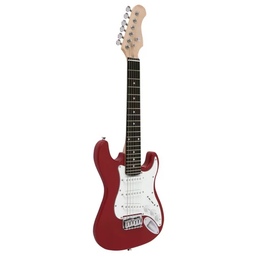 Dimavery - J-350 elektromos gitár 1/2 méret piros