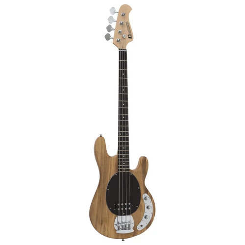 Dimavery - MM-501 E-Bass elektromos basszusgitár natúr, szemből