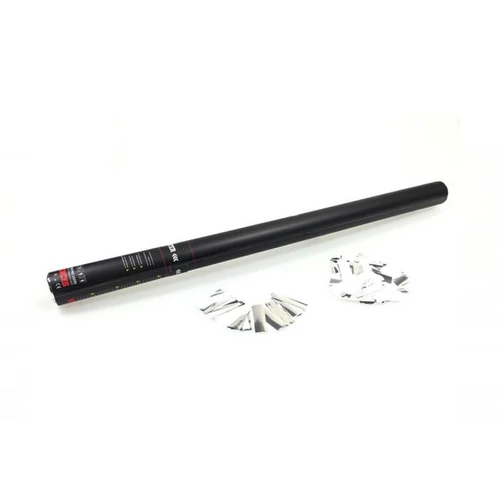 TCM FX - Electric Confetti Cannon 80cm, white/silver