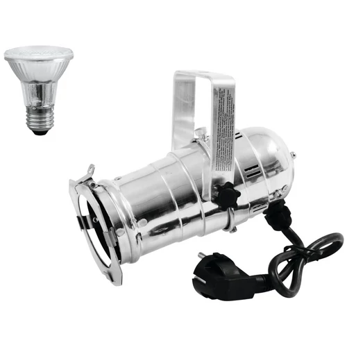 EUROLITE Set PAR-20 Spot sil + PAR-20 230V SMD 6W E-27 LED 3000K