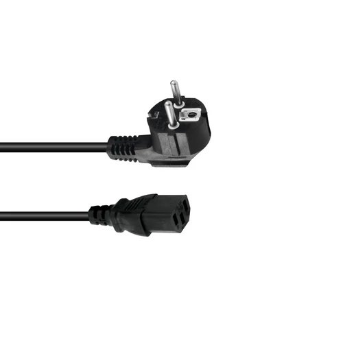 OMNITRONIC - IEC Power Cable 3x0.75 1.5m bk